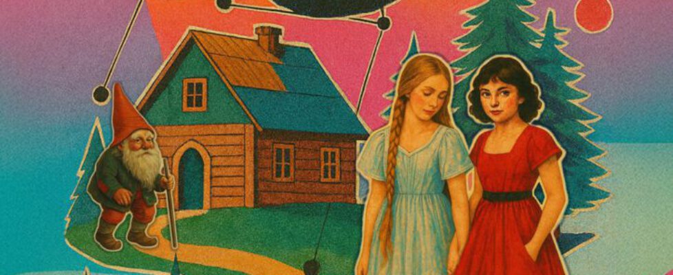 Plakat Schneeweißchen und Rosenrot Entwurf Marcus Möller 1500