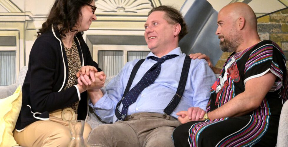 Das Abschiedsdinner L. Wilke, E. Krößner, P. Roggendorf 01 Foto Frank Neumann 1500