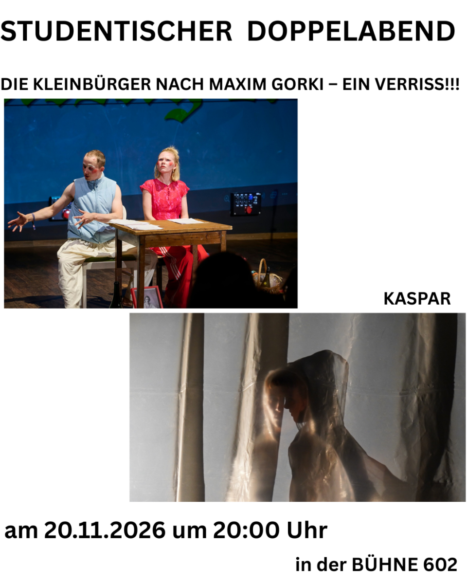 Collage Gorki & Kaspar, Fotograf M. Dalchow